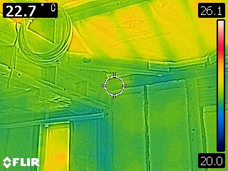 断熱をサーモカメラで見る
